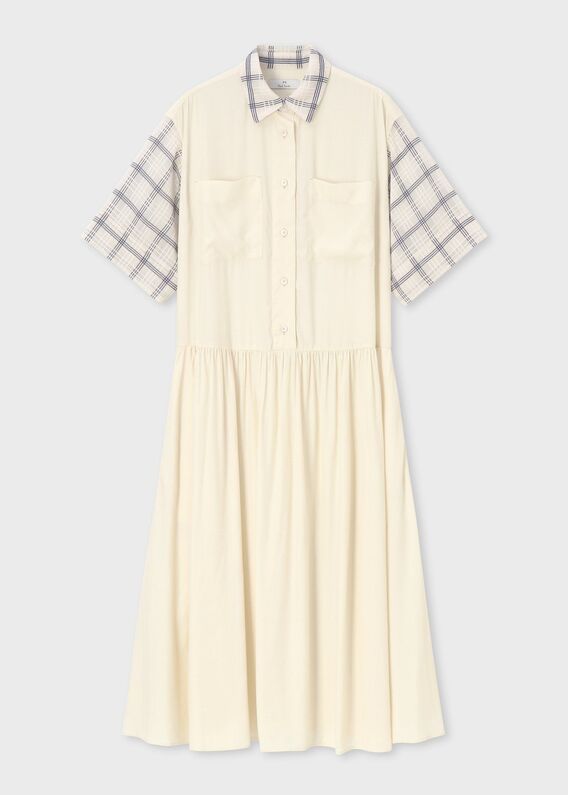 極美品 Paul Smith ハワイアンパシフィックローズラップドレス