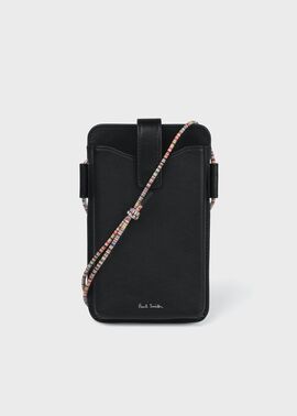 【Paul Smith】シグネチャーストライプコード フォンポーチ シグネチャーストライプコード フォンポーチ |ポール・スミス