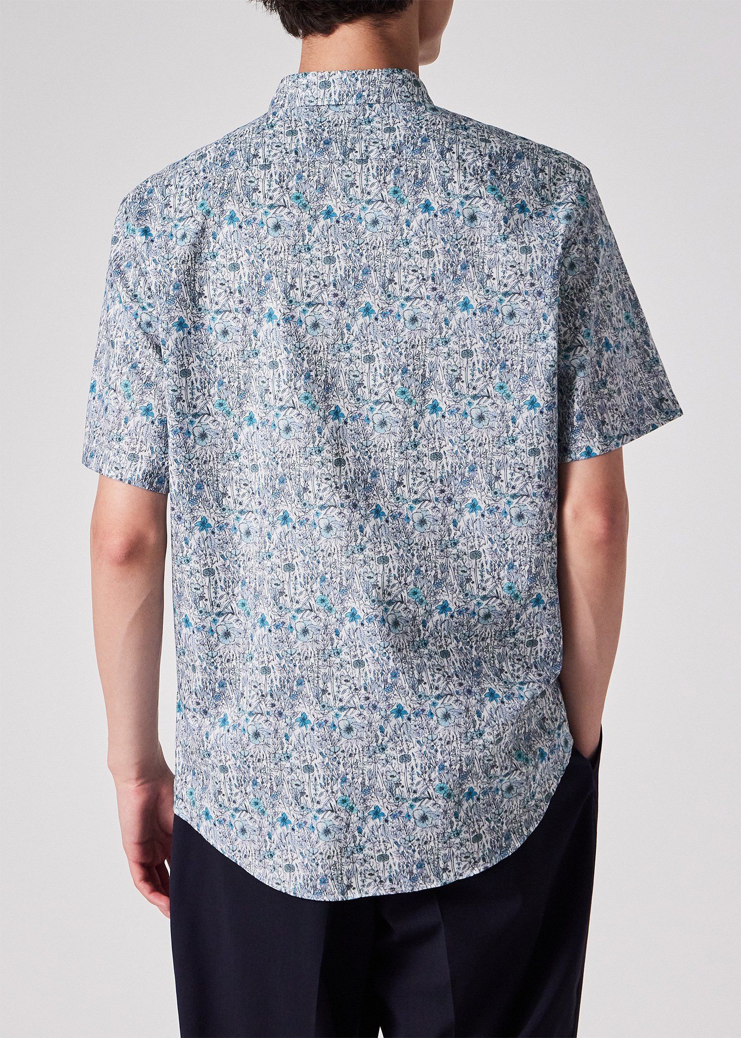 "Garden Floral" 半袖シャツ