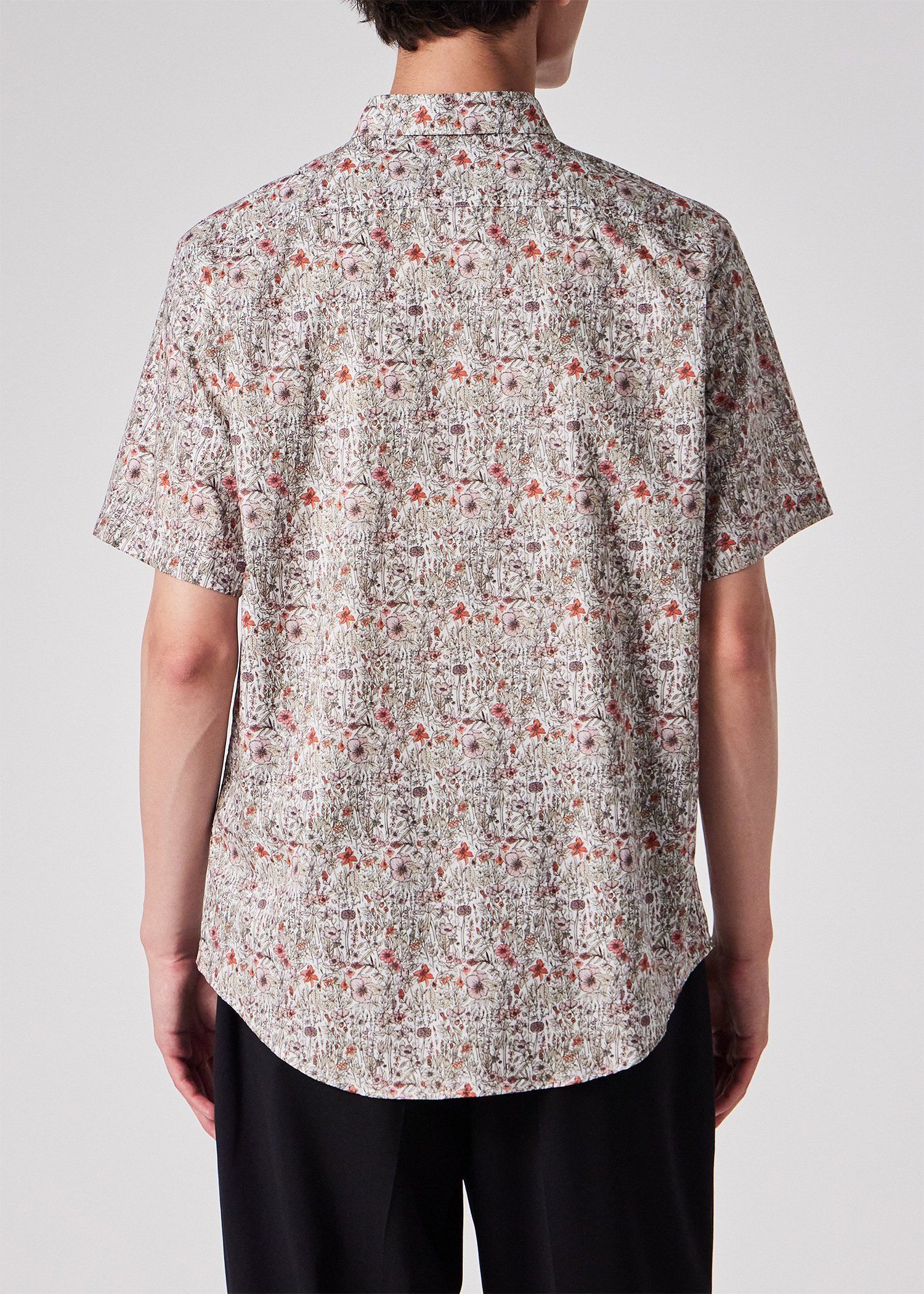 "Garden Floral" 半袖シャツ