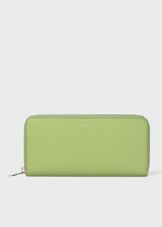 【Paul Smith】サプルレザー 長財布 アーティストストライプ ポールスミス 財布 Paul Smith レディース ラウンドジップ長財布