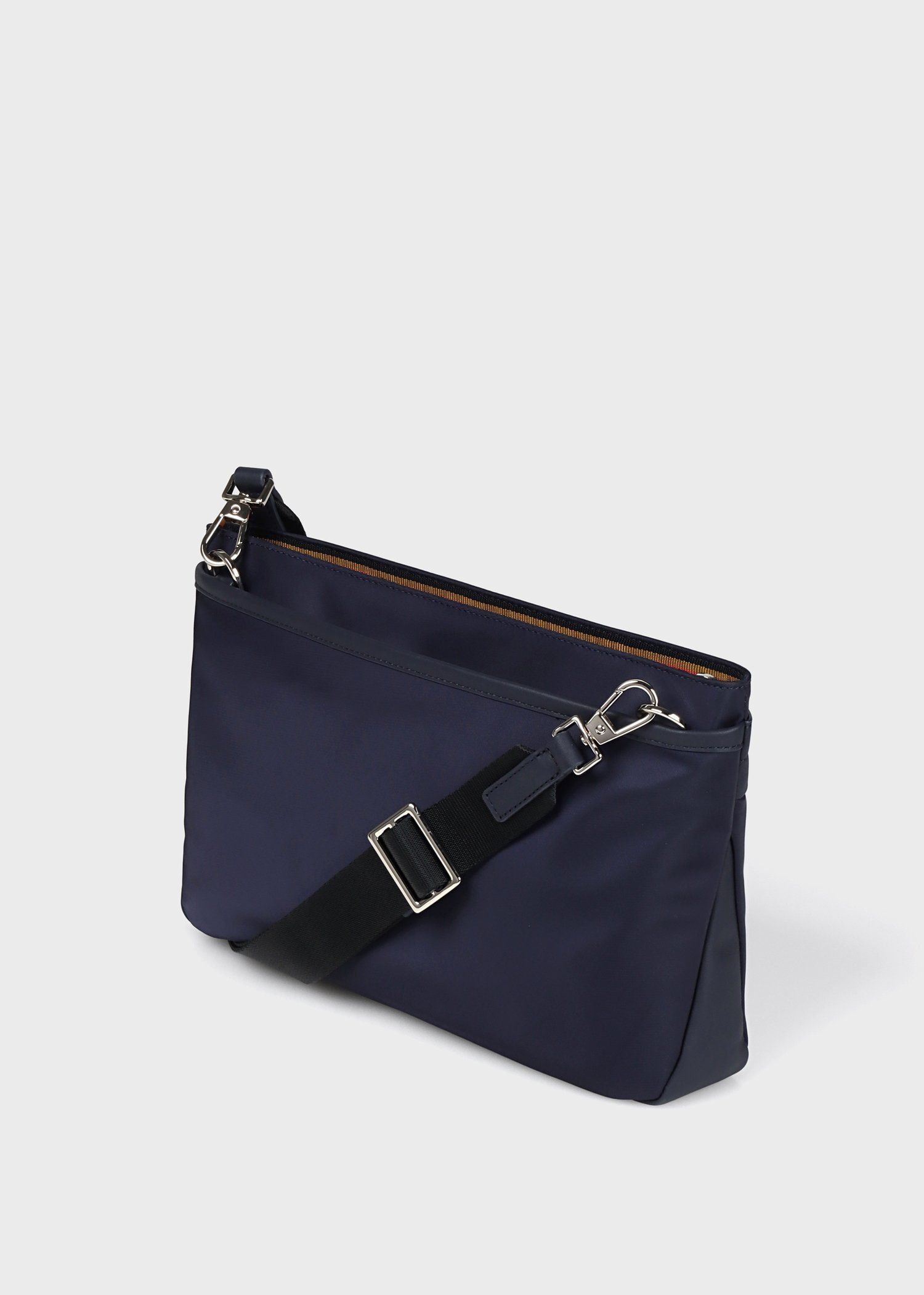 ナイロンブライトストライプトリム SS25 2WAYミニショルダー