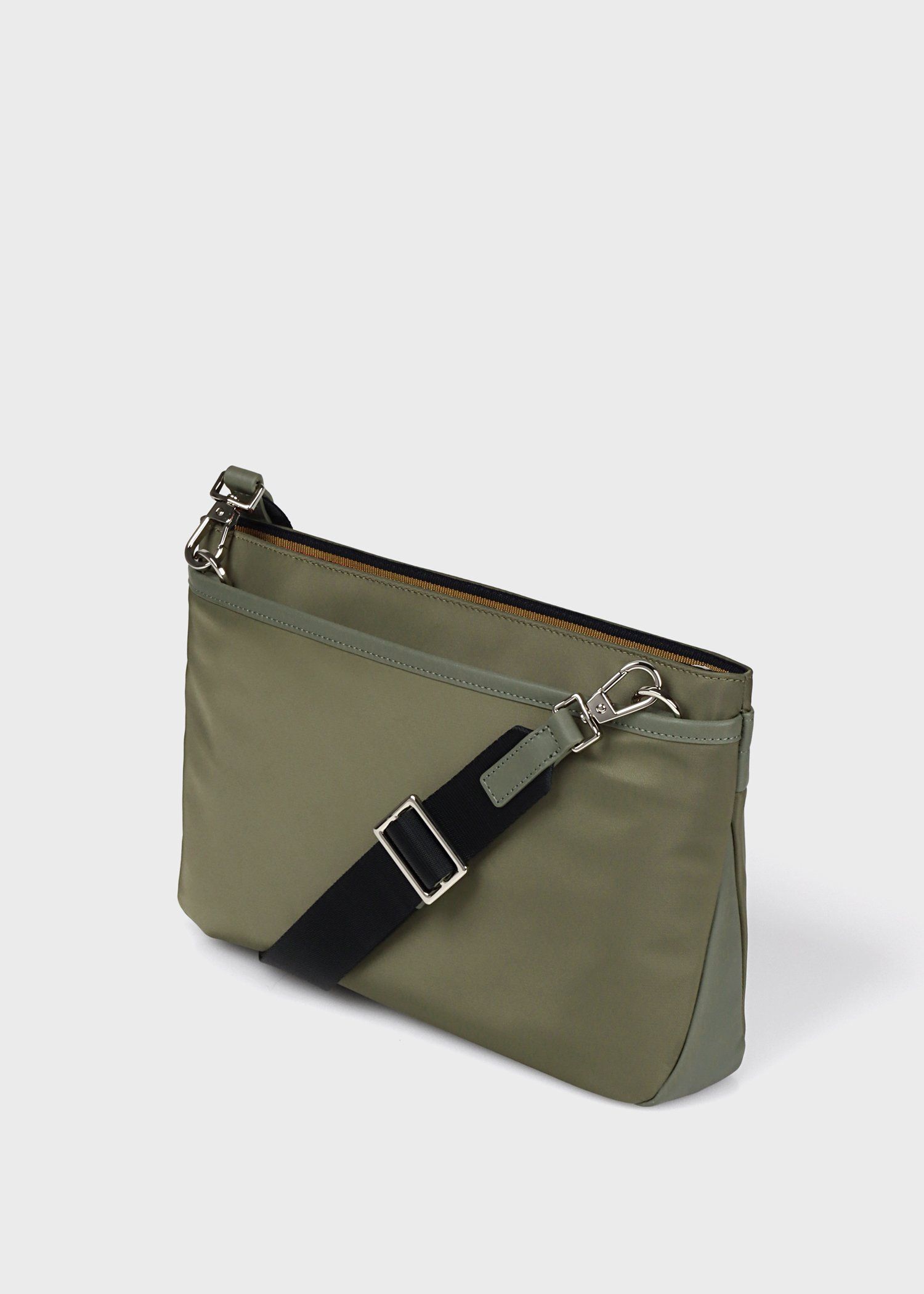 ナイロンブライトストライプトリム SS25 2WAYミニショルダー