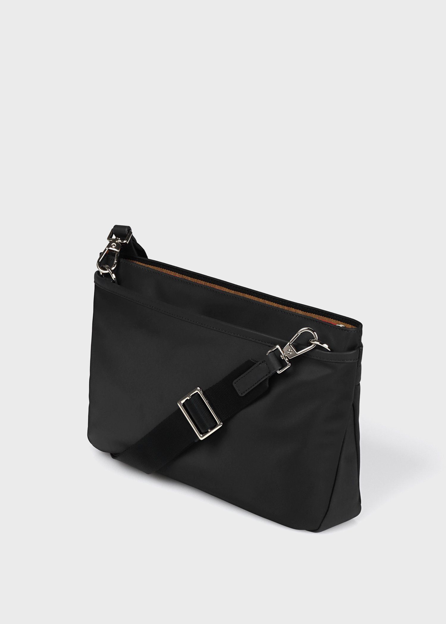 ナイロンブライトストライプトリム SS25 2WAYミニショルダーバッグ