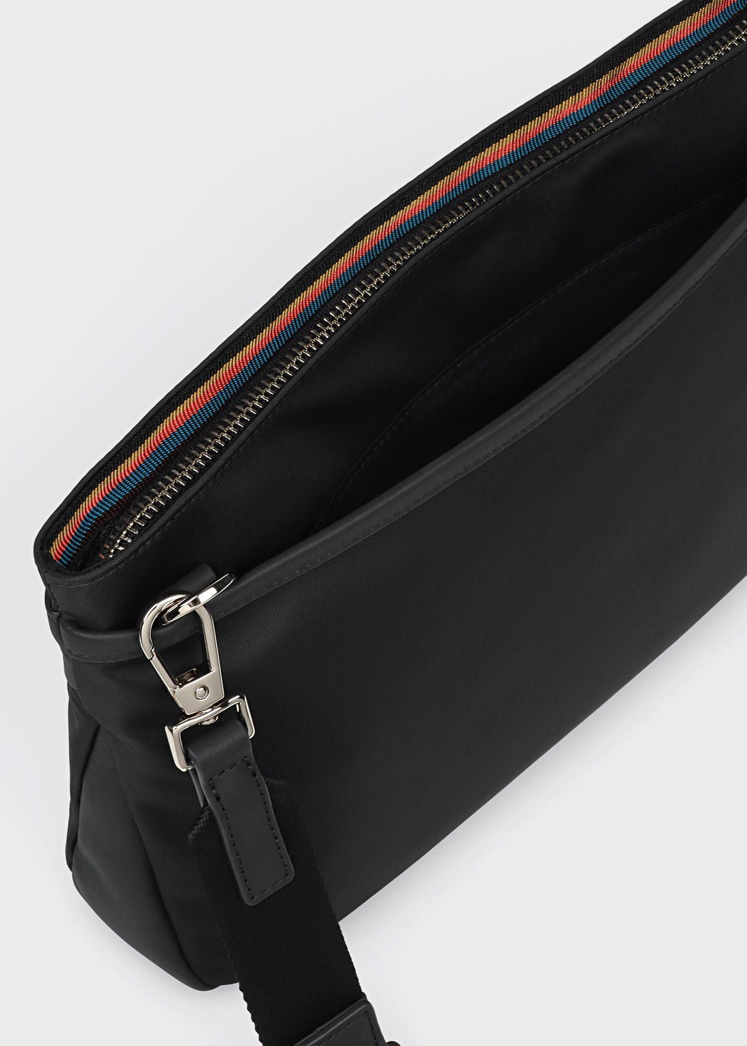ナイロンブライトストライプトリム SS25 2WAYミニショルダーバッグ