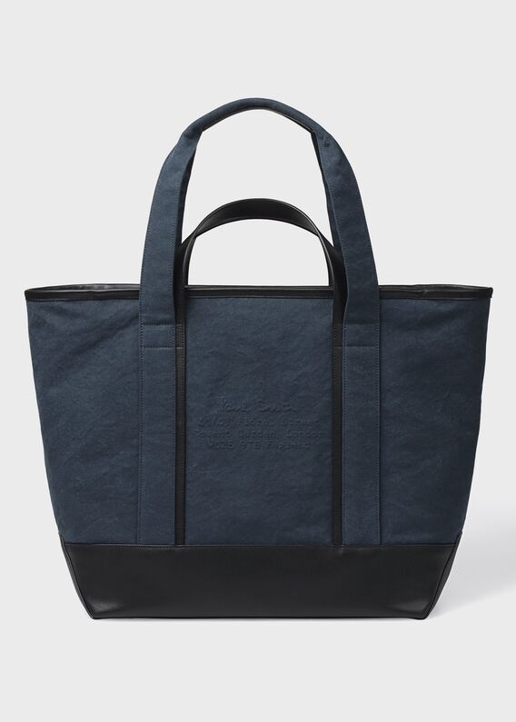 極美品 訳あり A4収納 ポールスミス トートバッグ キャンバス
