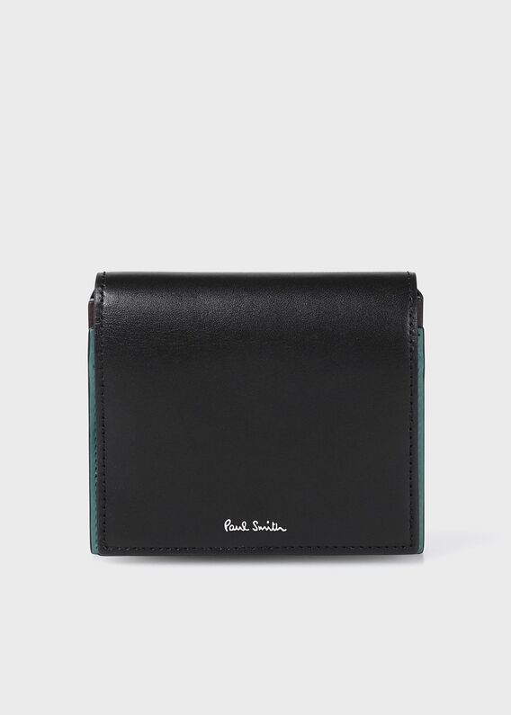 C05315 新品 Paul Smith コンパクト レザー財布 ネイビー