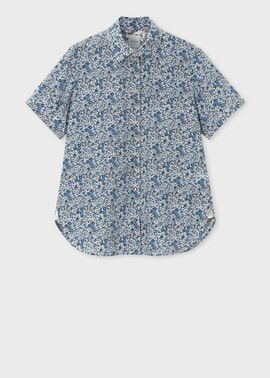 Paul Smith 半袖シャツ 花柄 リバティプリント Lサイズ 人気 極美品 Paul Smith｜リバティ フローラルプリント シャツ | Rakuten