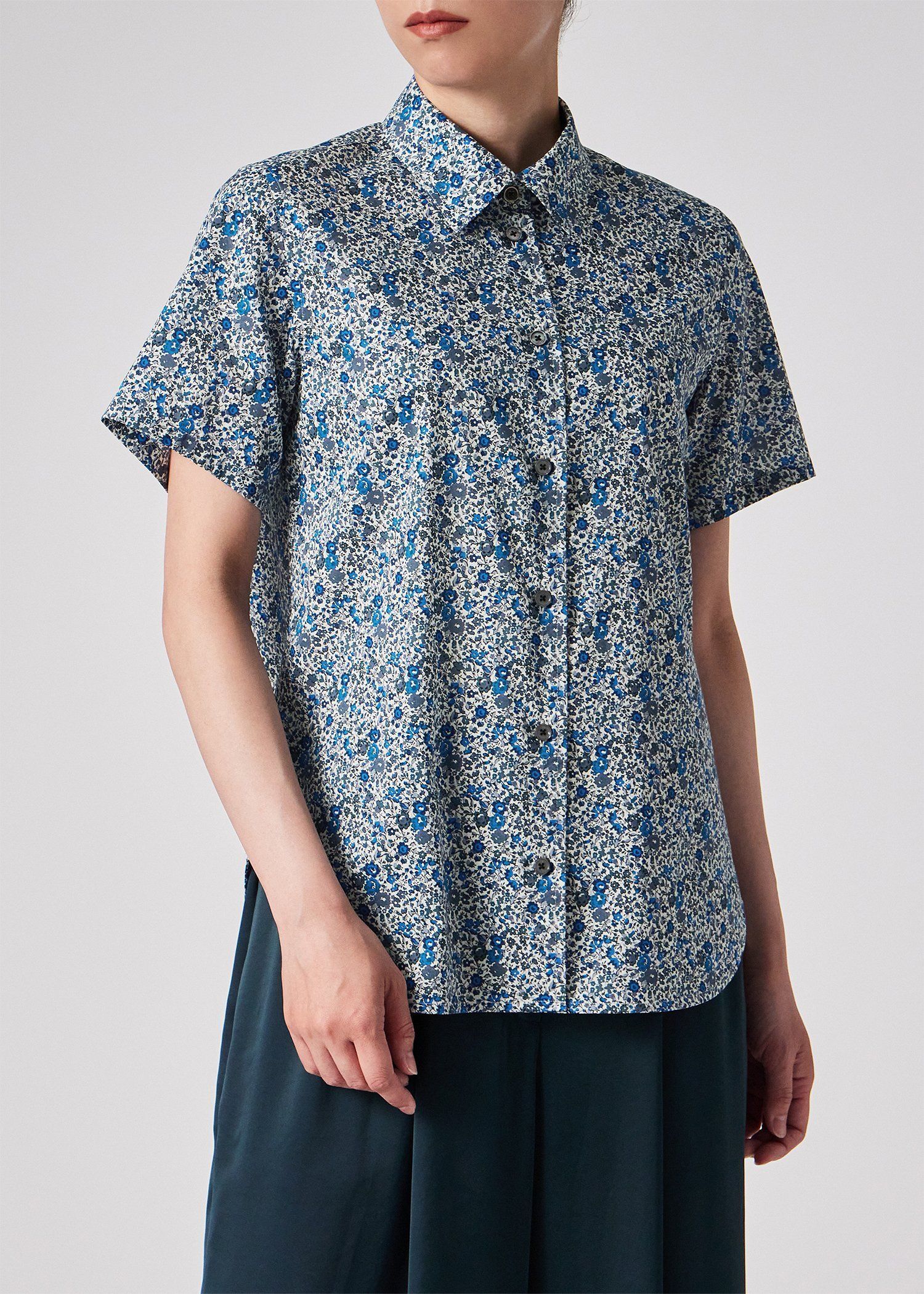 【極美品】　ポールスミス　リバティ　フローラルプリント　花柄　総柄　半袖シャツ Paul Smith - 【人気】Paul Smith ポールスミス リバティ