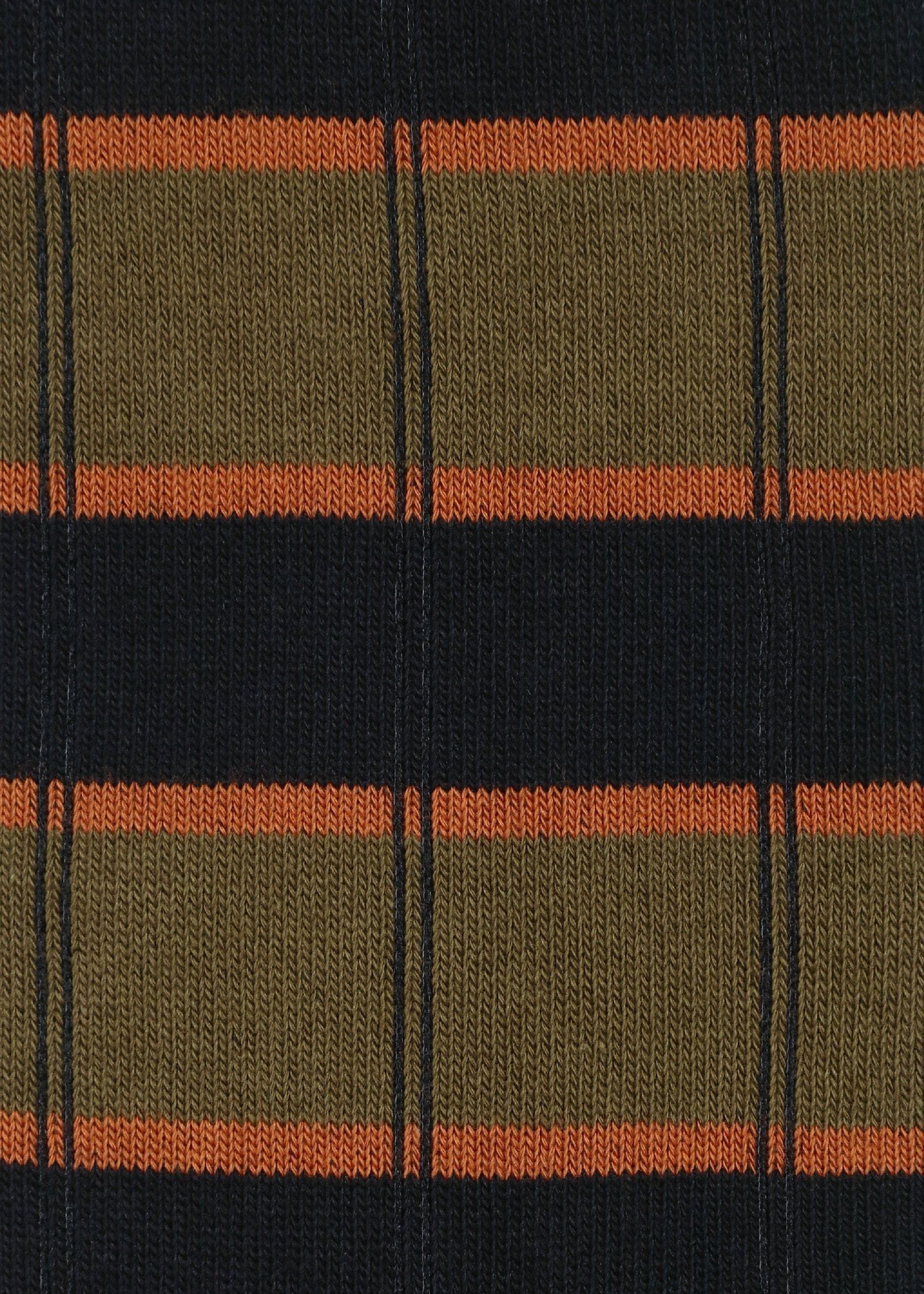 *Paul Smith* コントラストニードルボーダー ソックス コントラストニードルボーダー ソックス（ブラック） ｜ポール