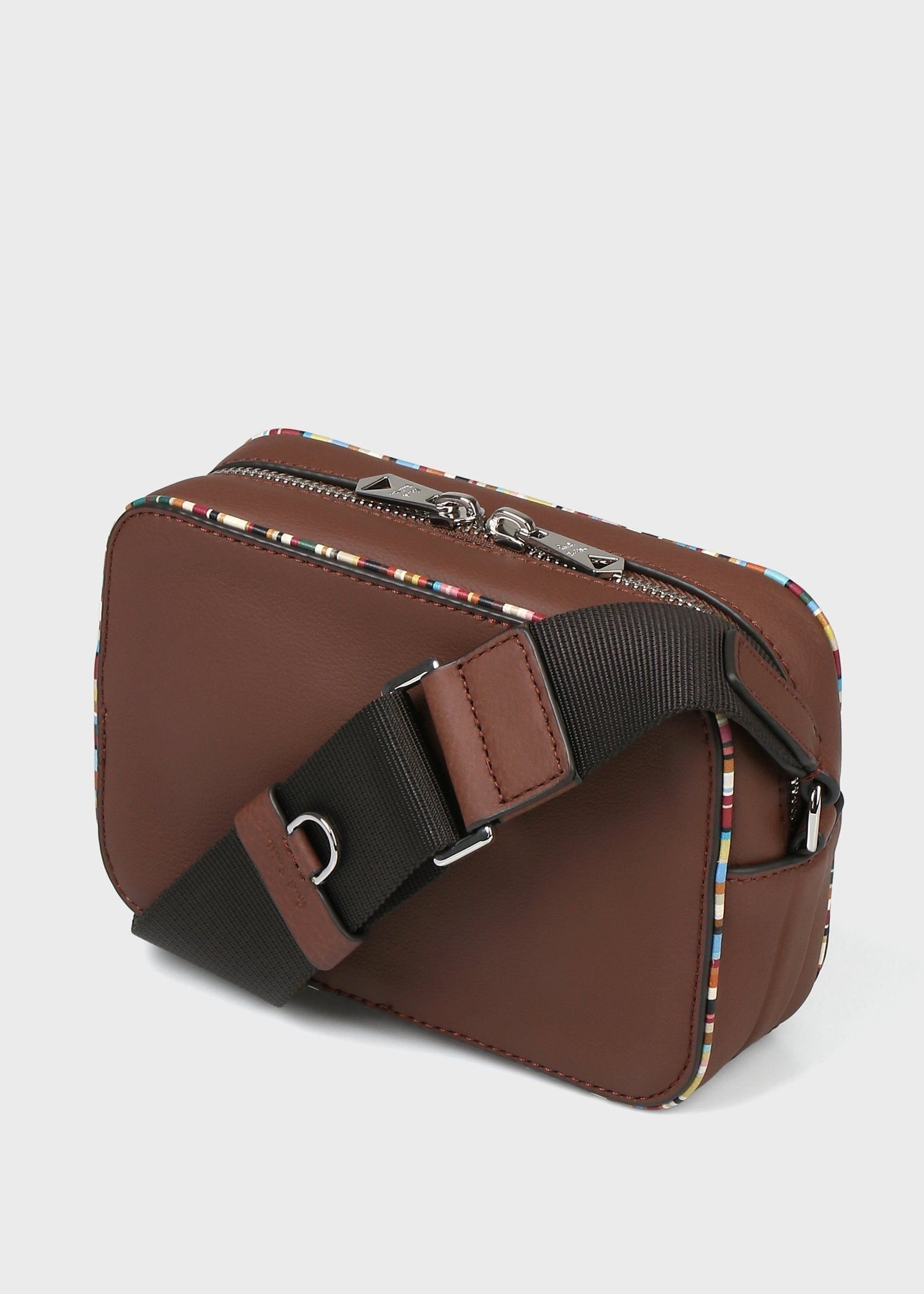 *Paul Smith*シグネチャーストライプトリム ミニショルダー Paul Smith（ポールスミス）の「シグネチャーストライプトリム