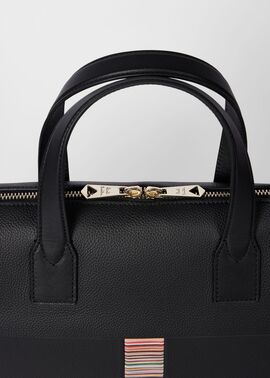 シグネチャーストライプ ブリーフケース ｜ポール・スミス