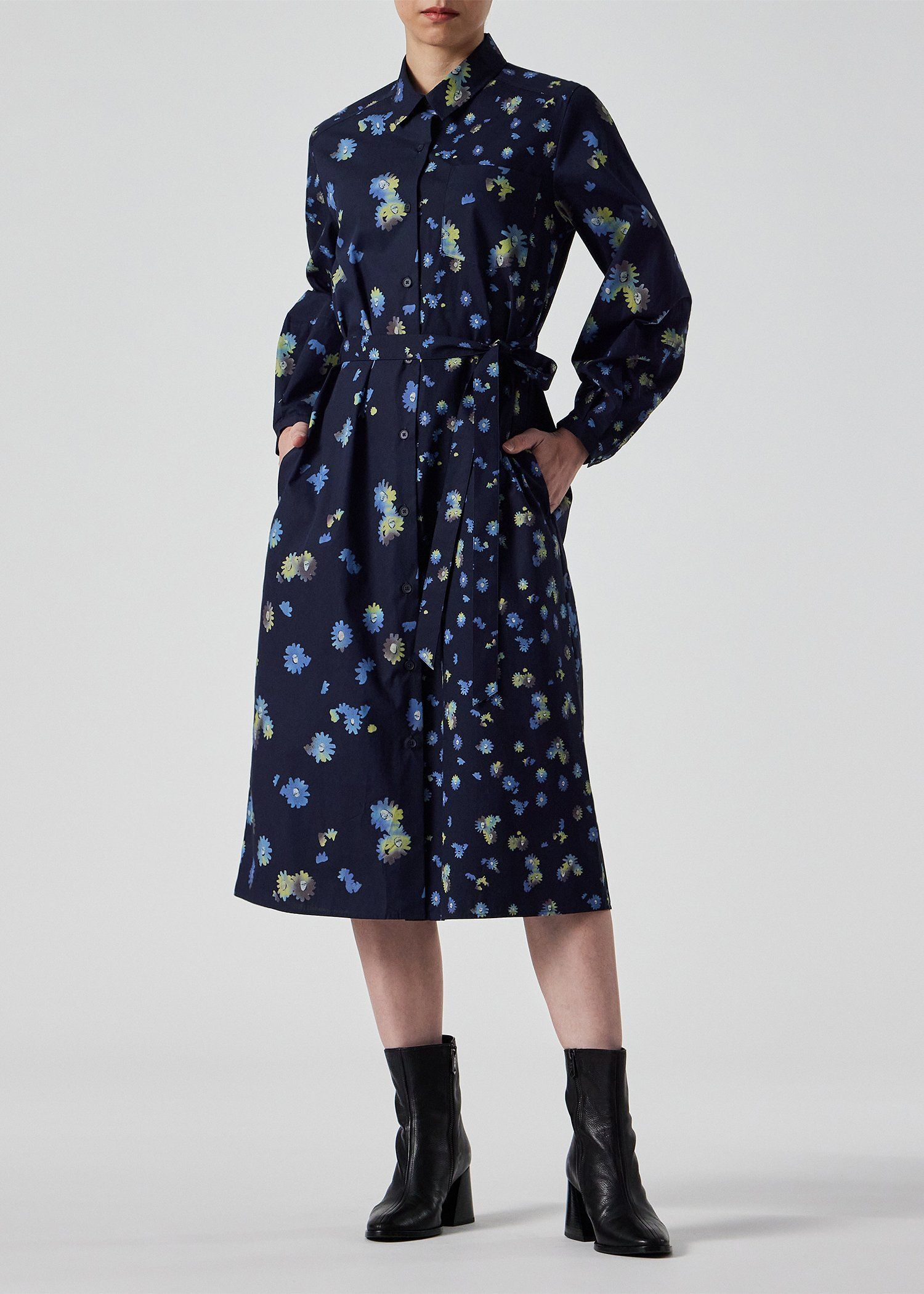 ウィメンズ "Chamomile Floral" ミックス ワンピース