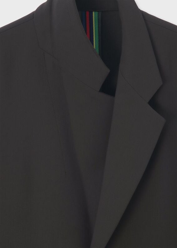 【新品級】Paul Smith BLACKツイードノーカラーコート M 楽天市場】ポールスミス ブラックレーベル コート（レディース
