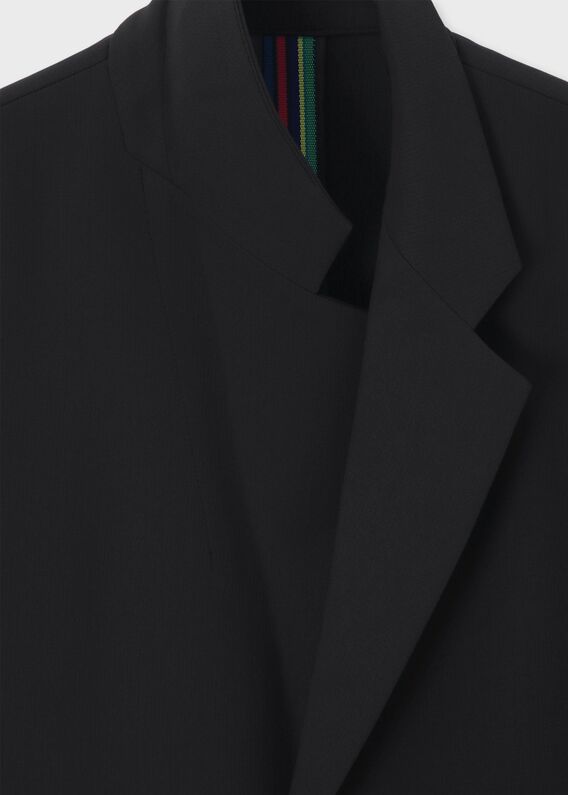 ポールスミス　British Collection スーツベスト 黒ストライプ Paul Smith（ポールスミス）の「オルタネイトストライプ 6ボタン