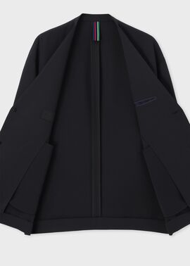 ライトドライテクスチャー ノーカラー ジャケット【7/18より発売