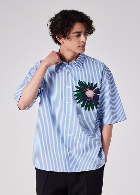 極美品 入手困難 ポールスミスコレクション スーツ　犬額縁柄 M ネイビー Paul Smith (ポールスミス) シルク100％ カラフル犬柄 ネクタイ