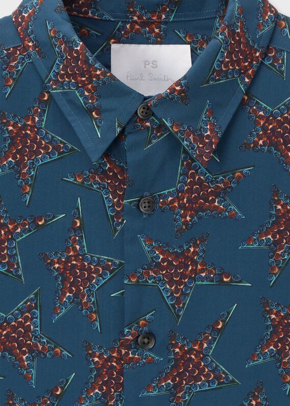 【Paul Smith】\"Neon Paisley\" カジュアルシャツ Paul Smith】