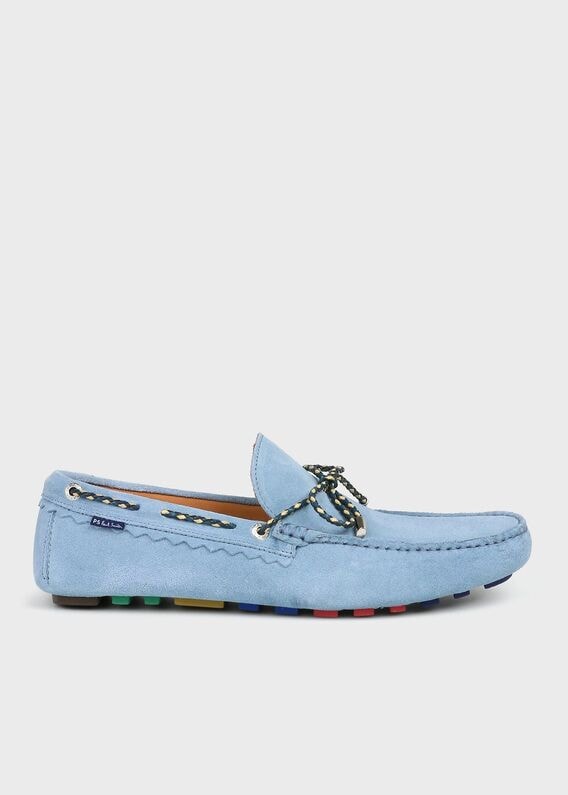 【極美品】Paul Smith ドライビングシューズ　スリッポンネイビー メンズ シューズ ｜ポール・スミス