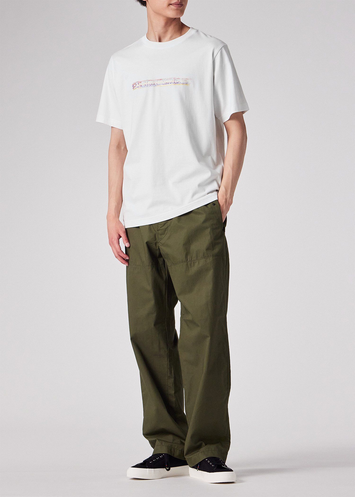 "Painted Logo" Tシャツ