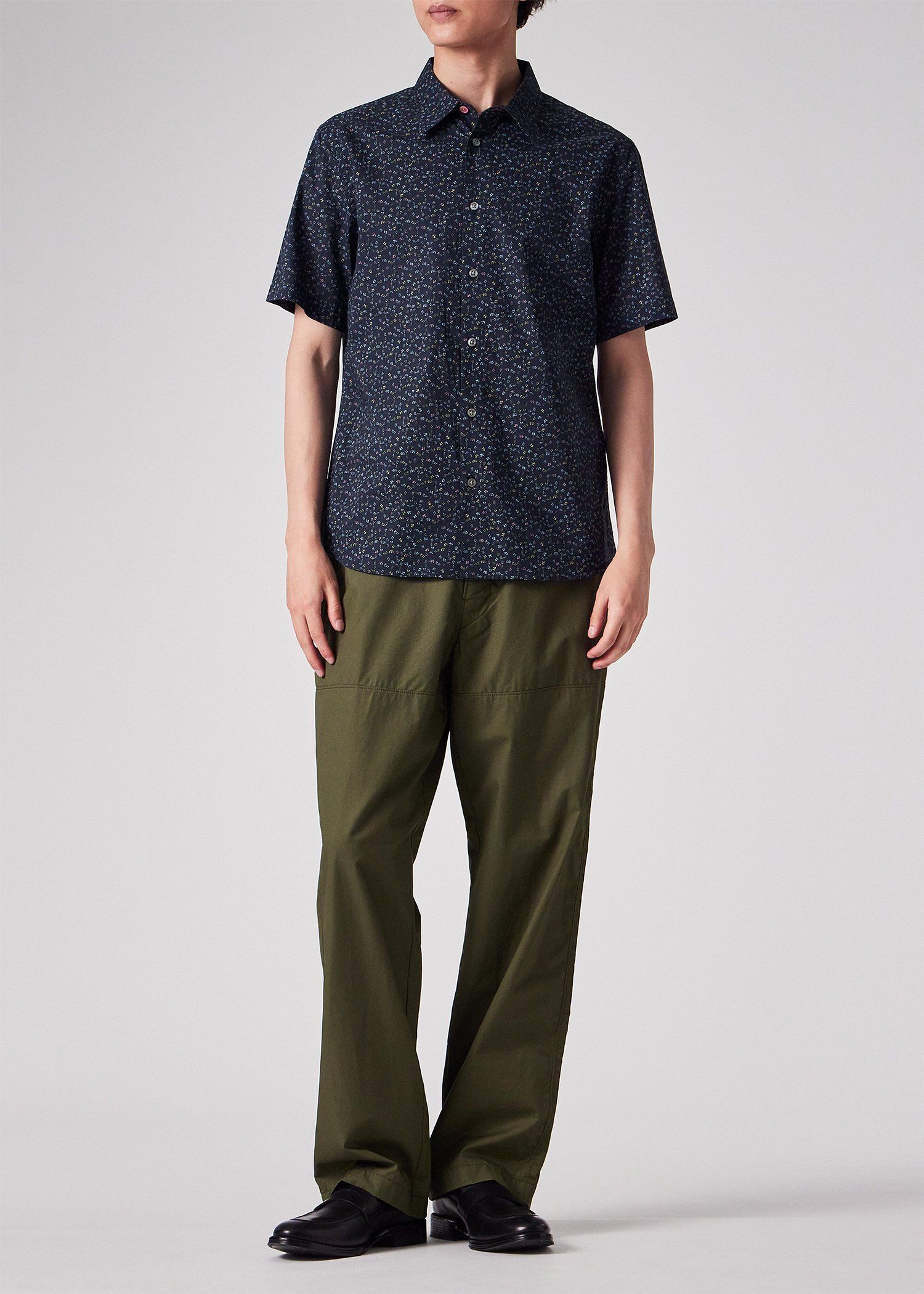 "Oxalis Floral" 半袖シャツ