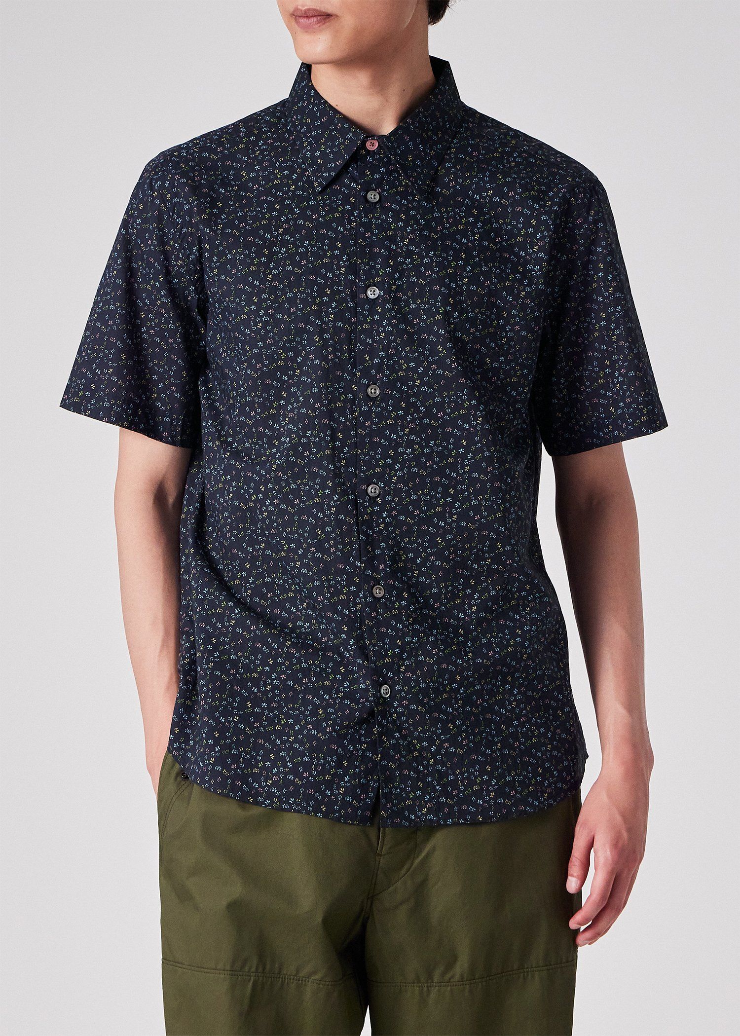 "Oxalis Floral" 半袖シャツ