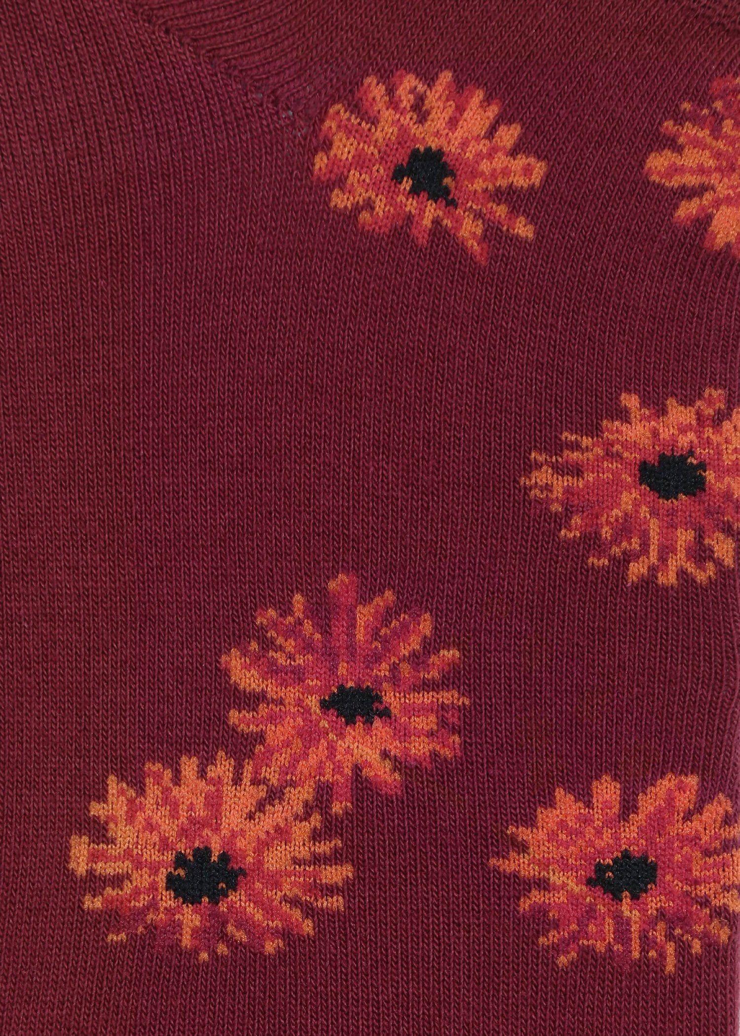 "Luminescent Floral" ショートソックス
