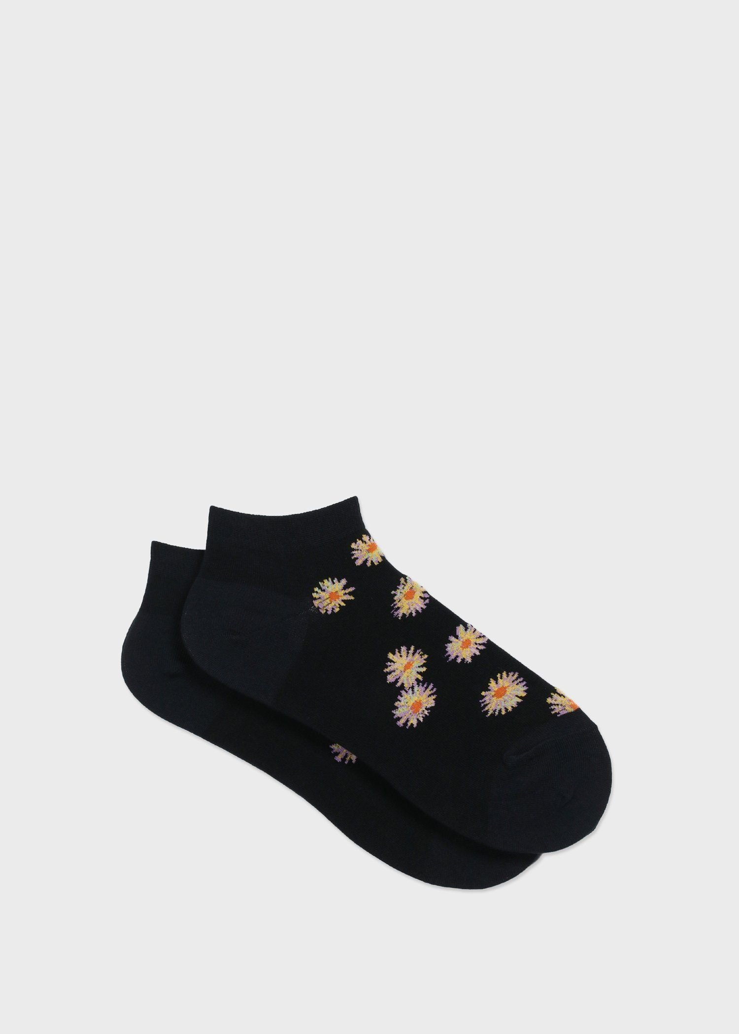 *Paul Smith* \"Luminescent Floral\" ショートソックス Luminescent Floral