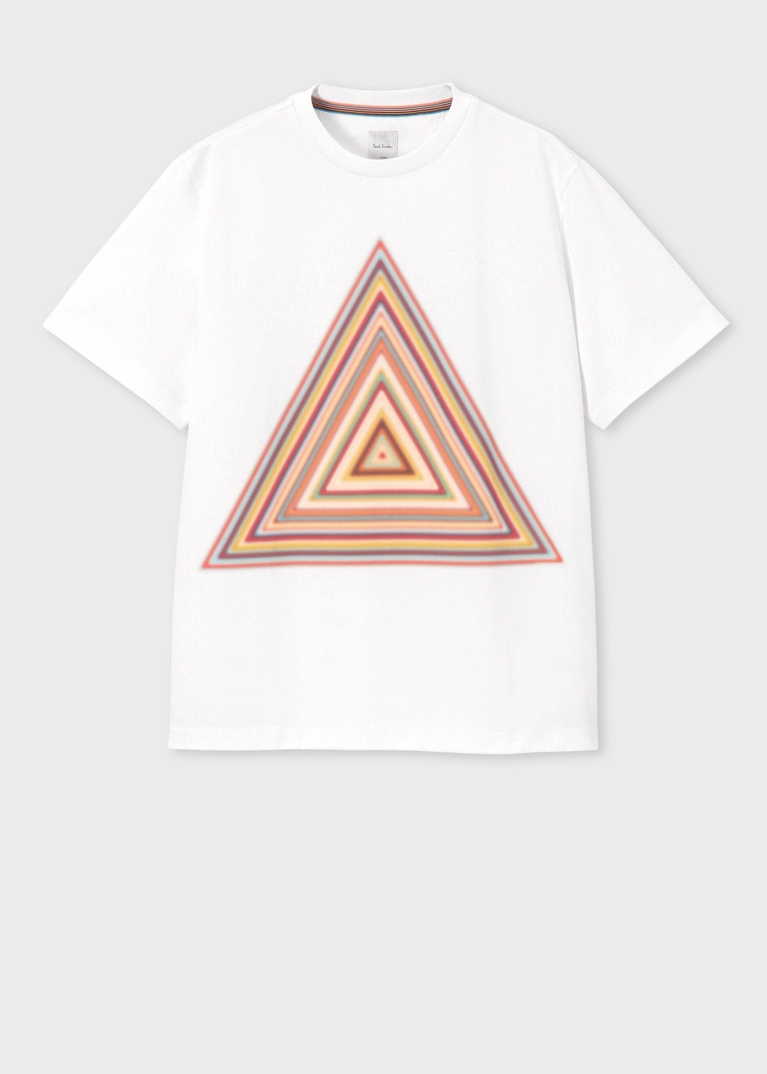 "Signature Stripe Triangle" Tシャツ