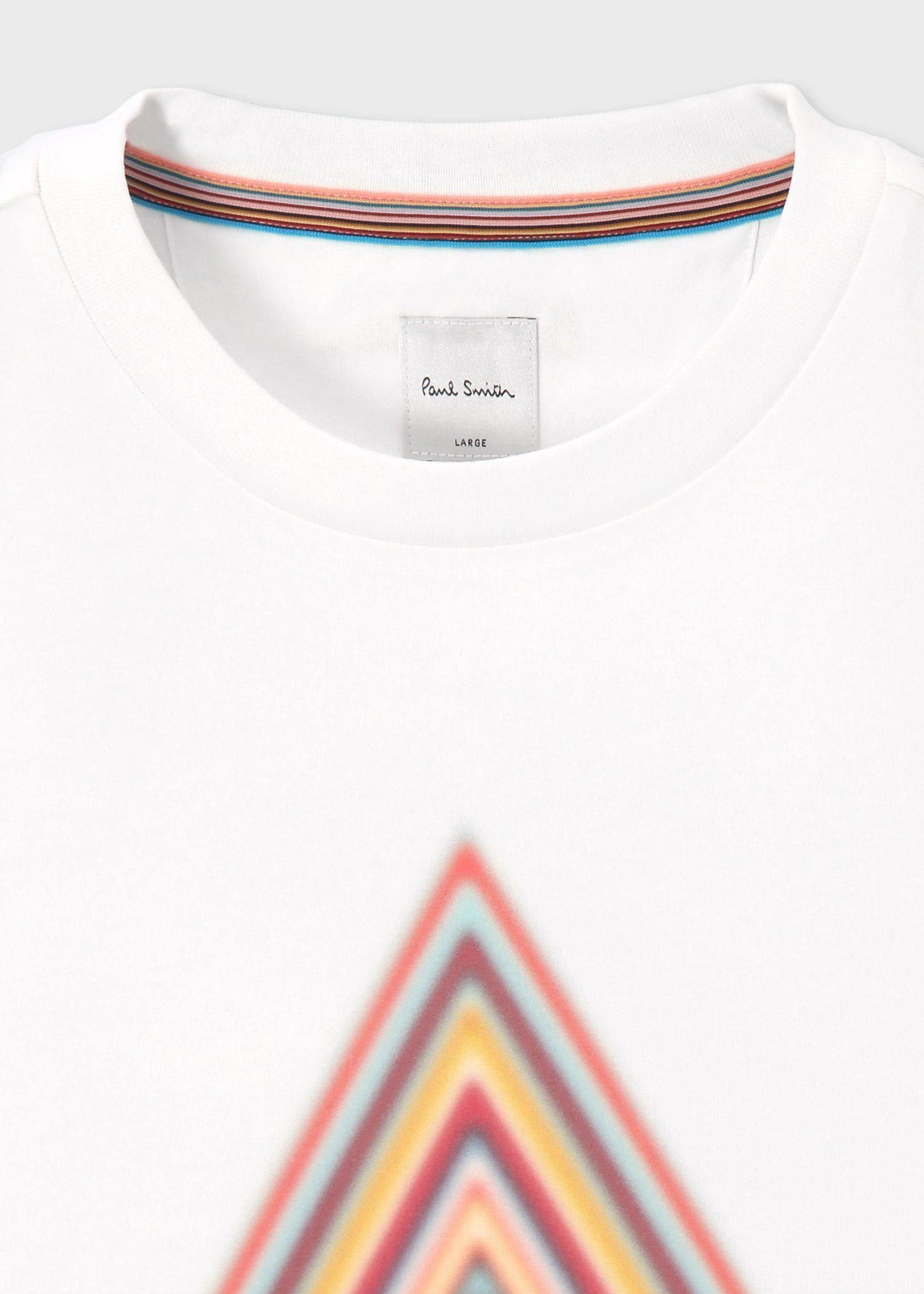 "Signature Stripe Triangle" Tシャツ