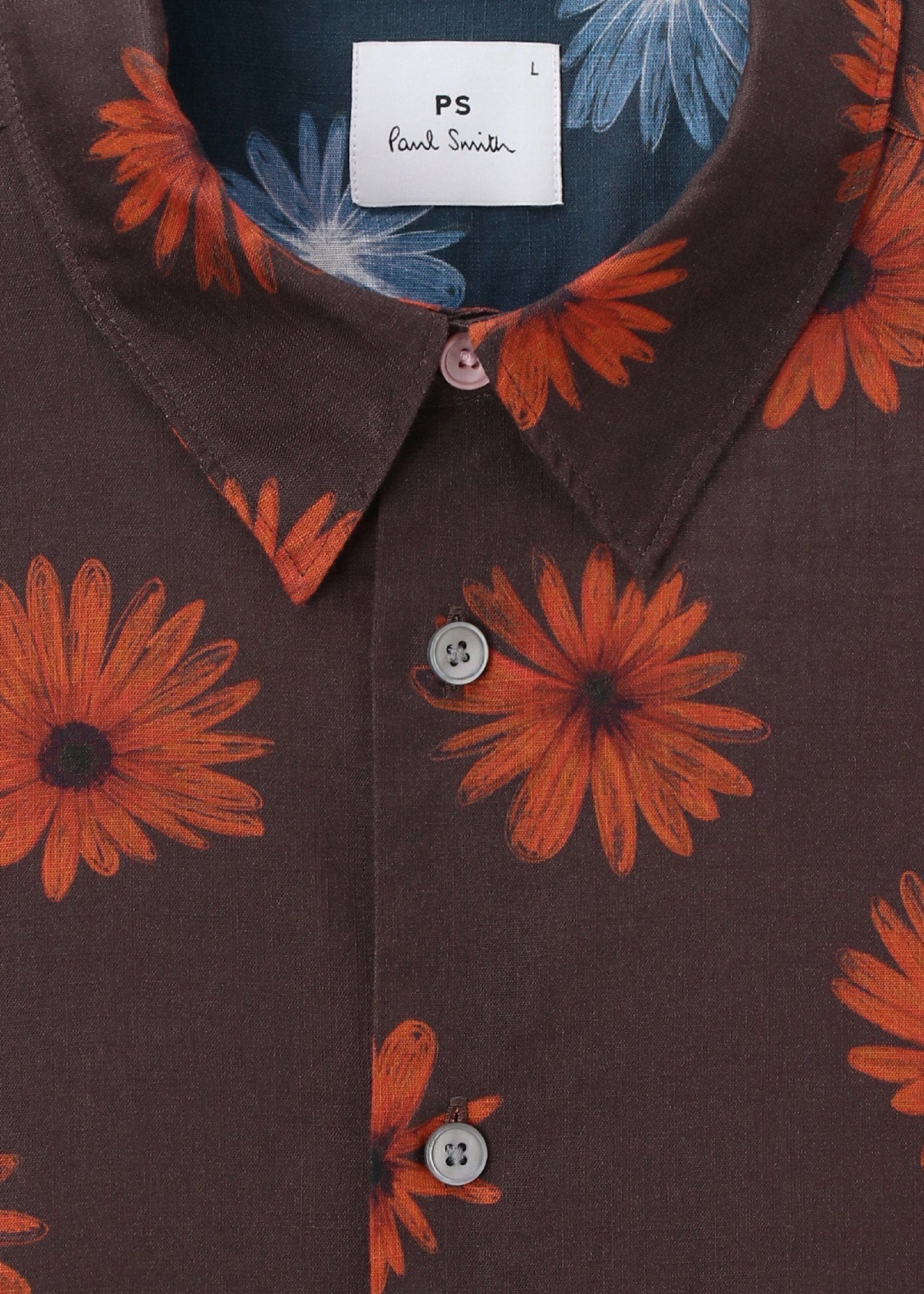 "Luminescent Floral" 半袖シャツ