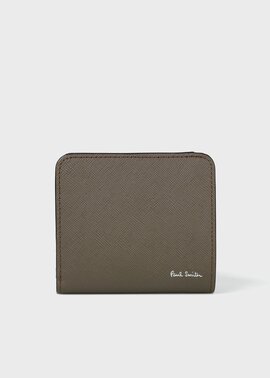 ブライトストライププラー 2つ折り財布