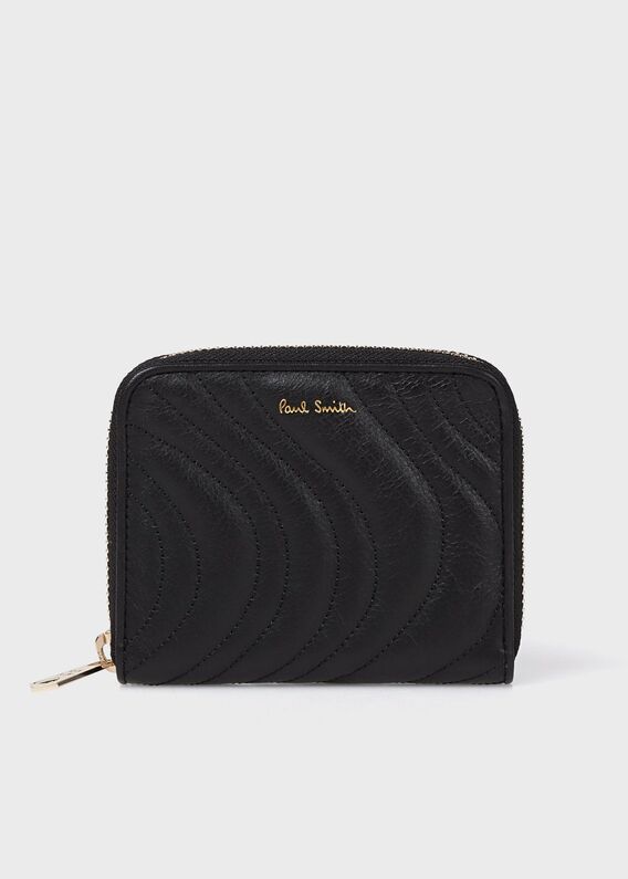 Paul Smith 二つ折り財布 黒 レザー