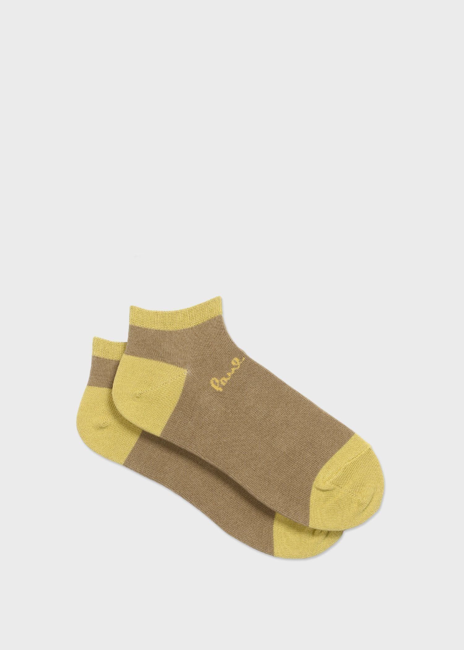 *Paul Smith* アンクルロゴ ショートソックス クロップドロゴ 2つ折り財布（サックスブルー） ｜ポール・スミス