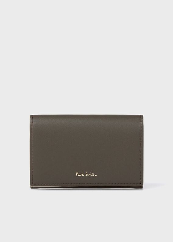 【新品未使用】PaulSmithポールスミス 名刺入れ 箱付 Paul Smith ポールスミス 名刺入れ メンズ ハイライトステッチ