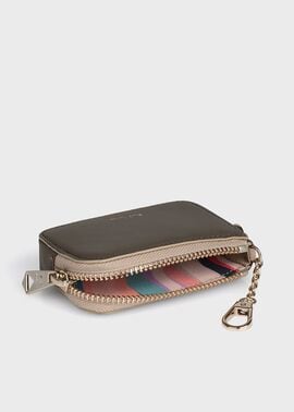 【Paul Smith】サプルレザー キーケース ロゴ ラウンドジップ サプルレザー キーケース / Paul Smith | ファッション通販
