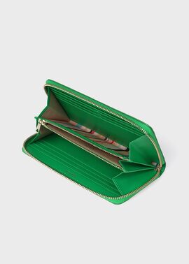 ꧁ ポールスミス꧂中綿　ベスト　マイクロキルティング　Lサイズ　茶色　レディース サプルレザー 長財布（ベージュ） ｜ポール・スミス