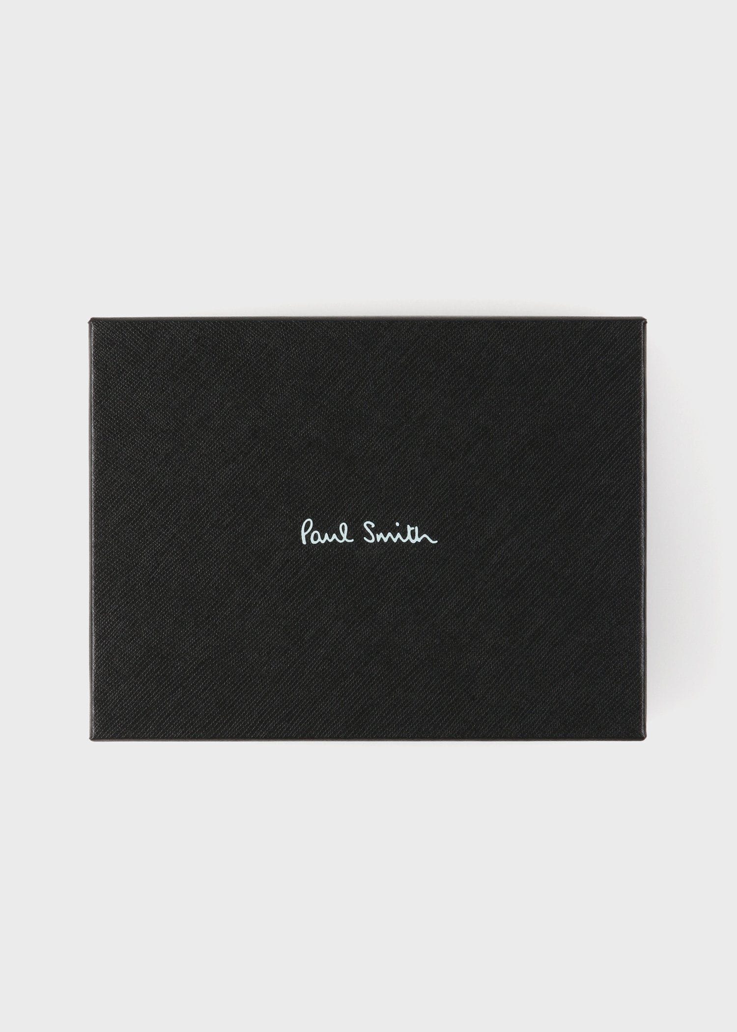 【Paul Smith】サプルレザー がま口2つ折り財布 ロゴ バイカラー カラードエッジ がま口2つ折り財布（ライトグリーン） ｜ポール