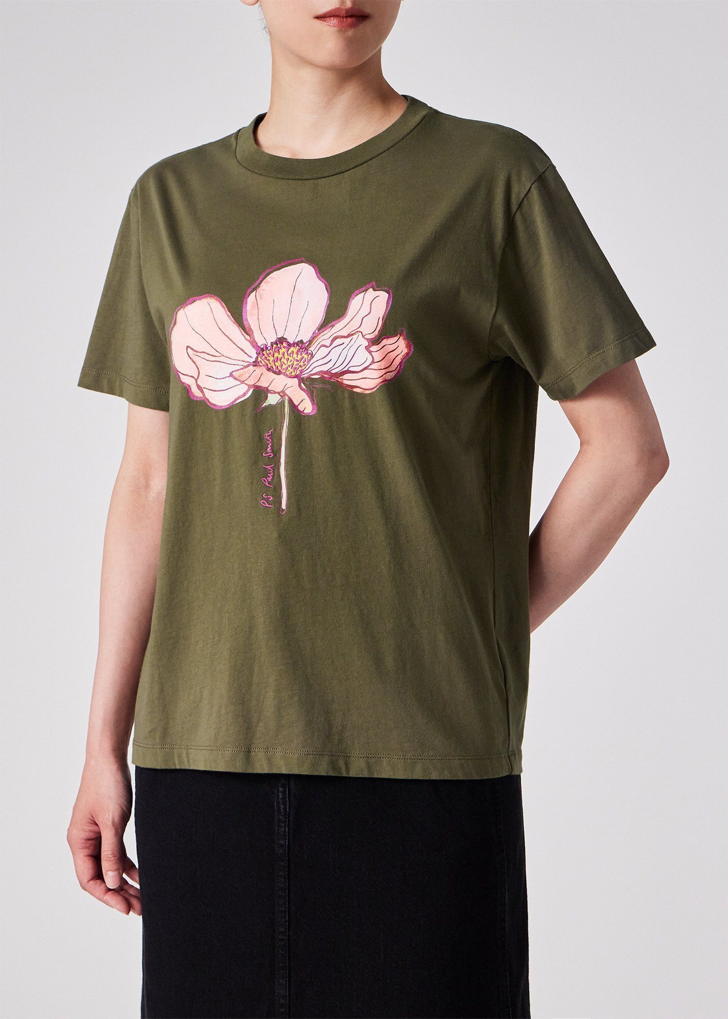 ウィメンズ シングル ブルーム 半袖Tシャツ