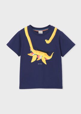 ボーイズ ダイナソーギミック Tシャツ