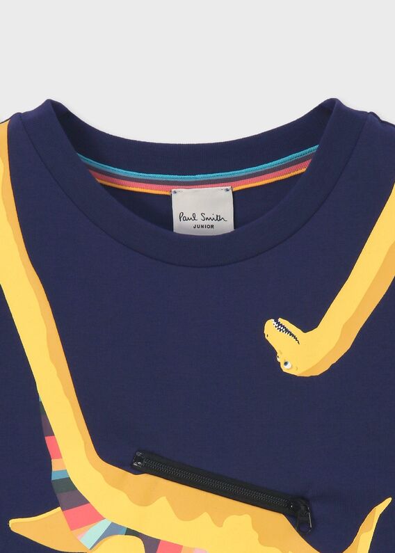 新品タグ付き　ポールスミスキッズ　ライオンギミックＴシャツ　デニムロングパンツ