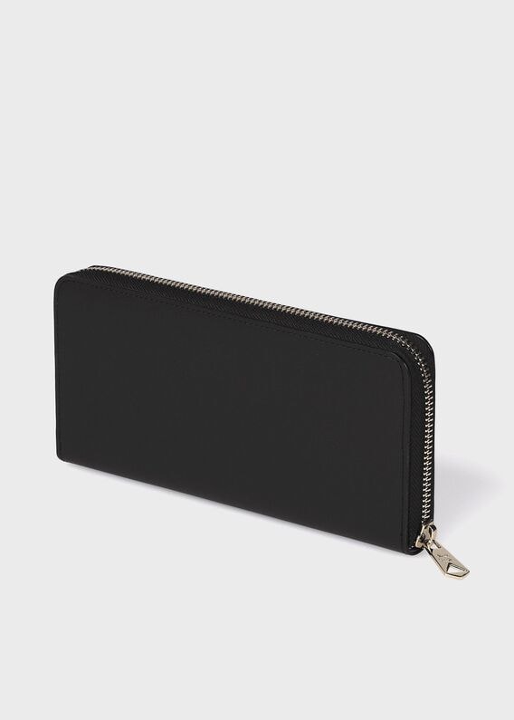 Paul Smith ブラック レザー レディース 長財布 6834 Paul Smith ブラック レザー レディース 長財布 6834（すべての