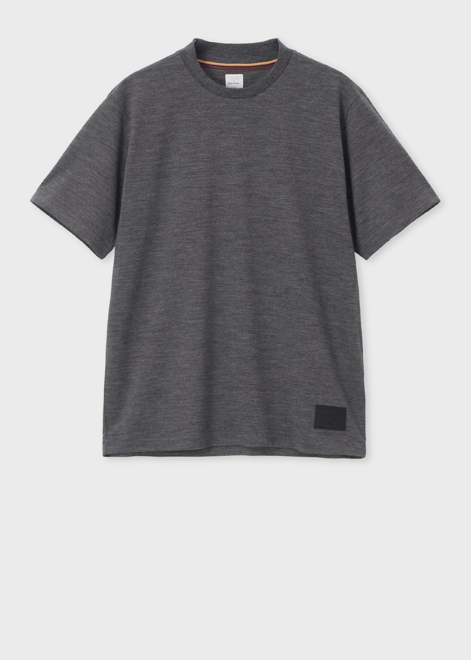 "Cropped Logo" テックウール Tシャツ
