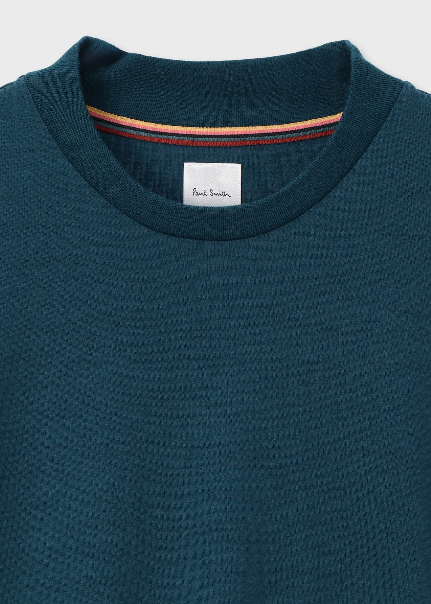 "Cropped Logo" テックウール Tシャツ