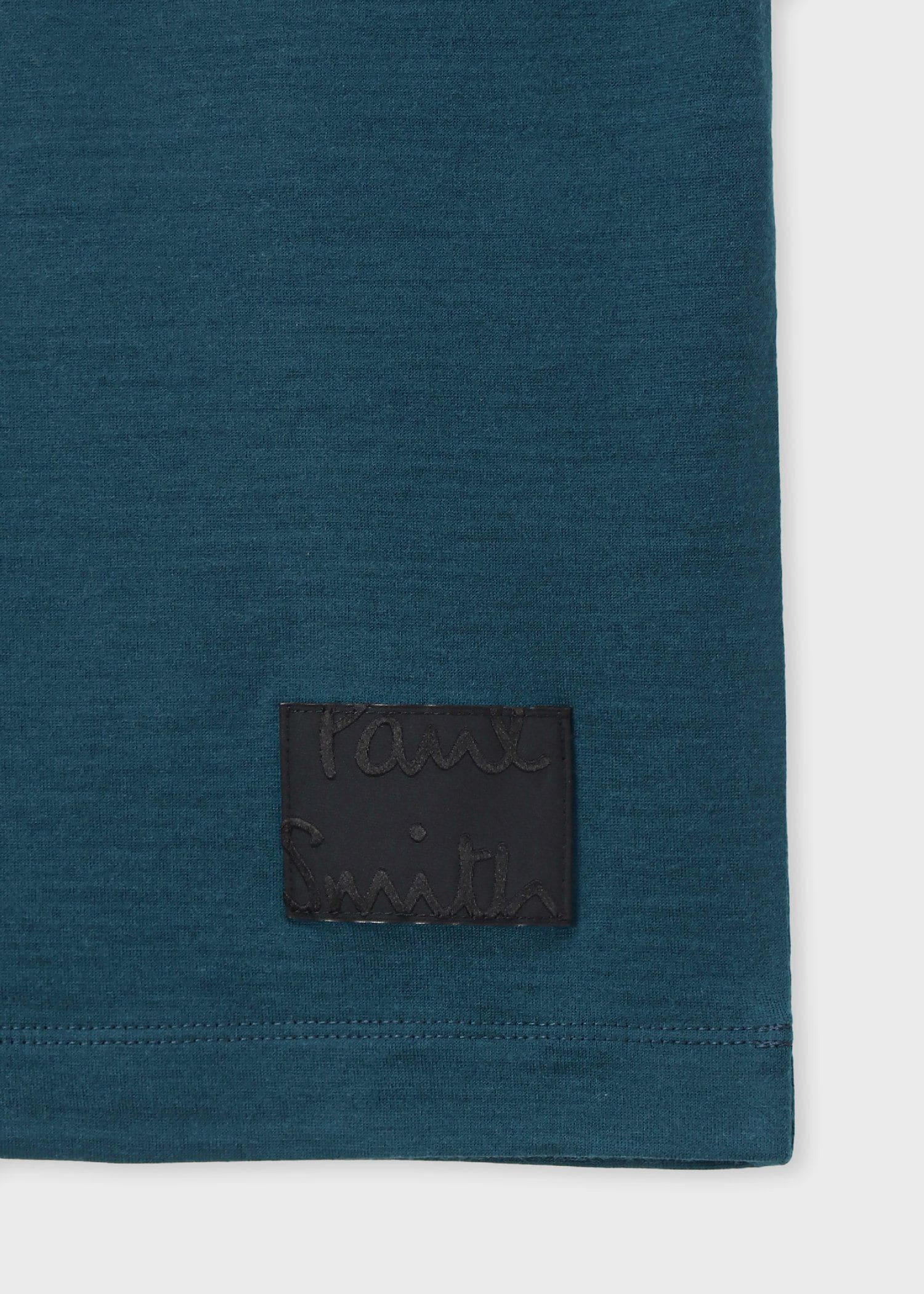 "Cropped Logo" テックウール Tシャツ