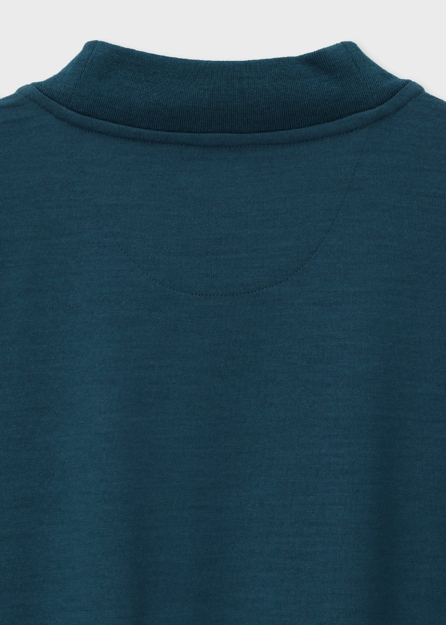 "Cropped Logo" テックウール Tシャツ
