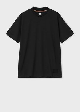 "Cropped Logo" テックウール Tシャツ