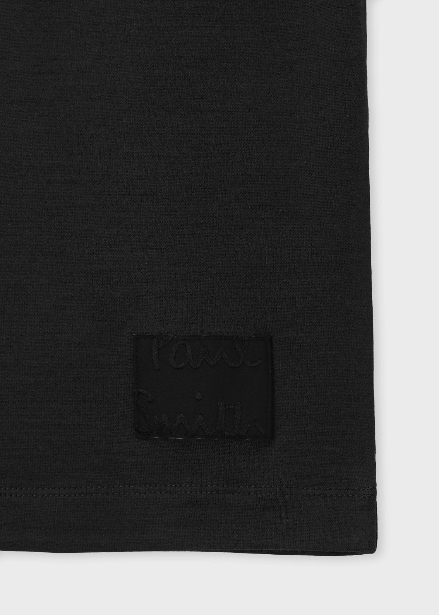 "Cropped Logo" テックウール Tシャツ