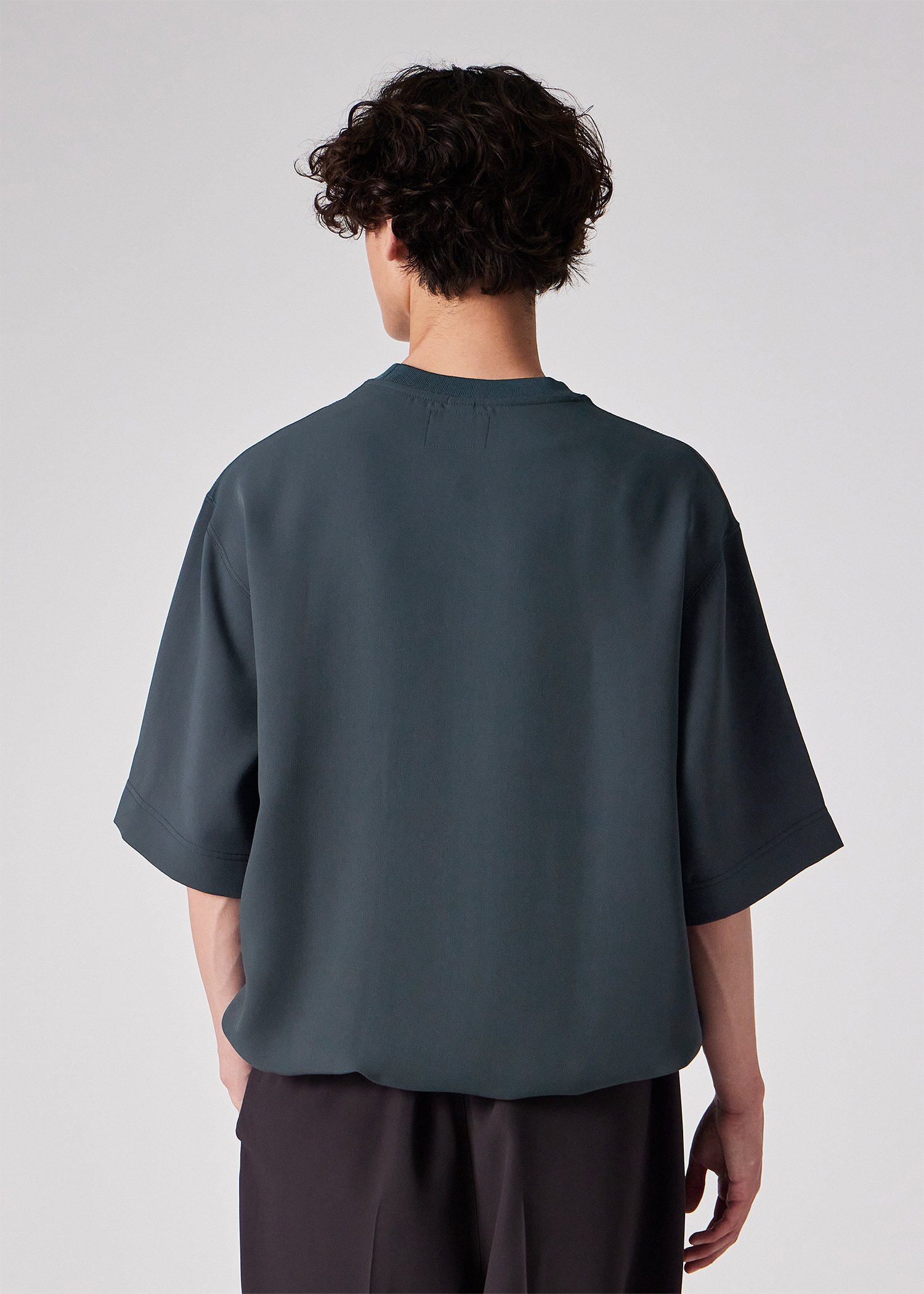 ライトドライテクスチャー ドローストリング Tシャツ