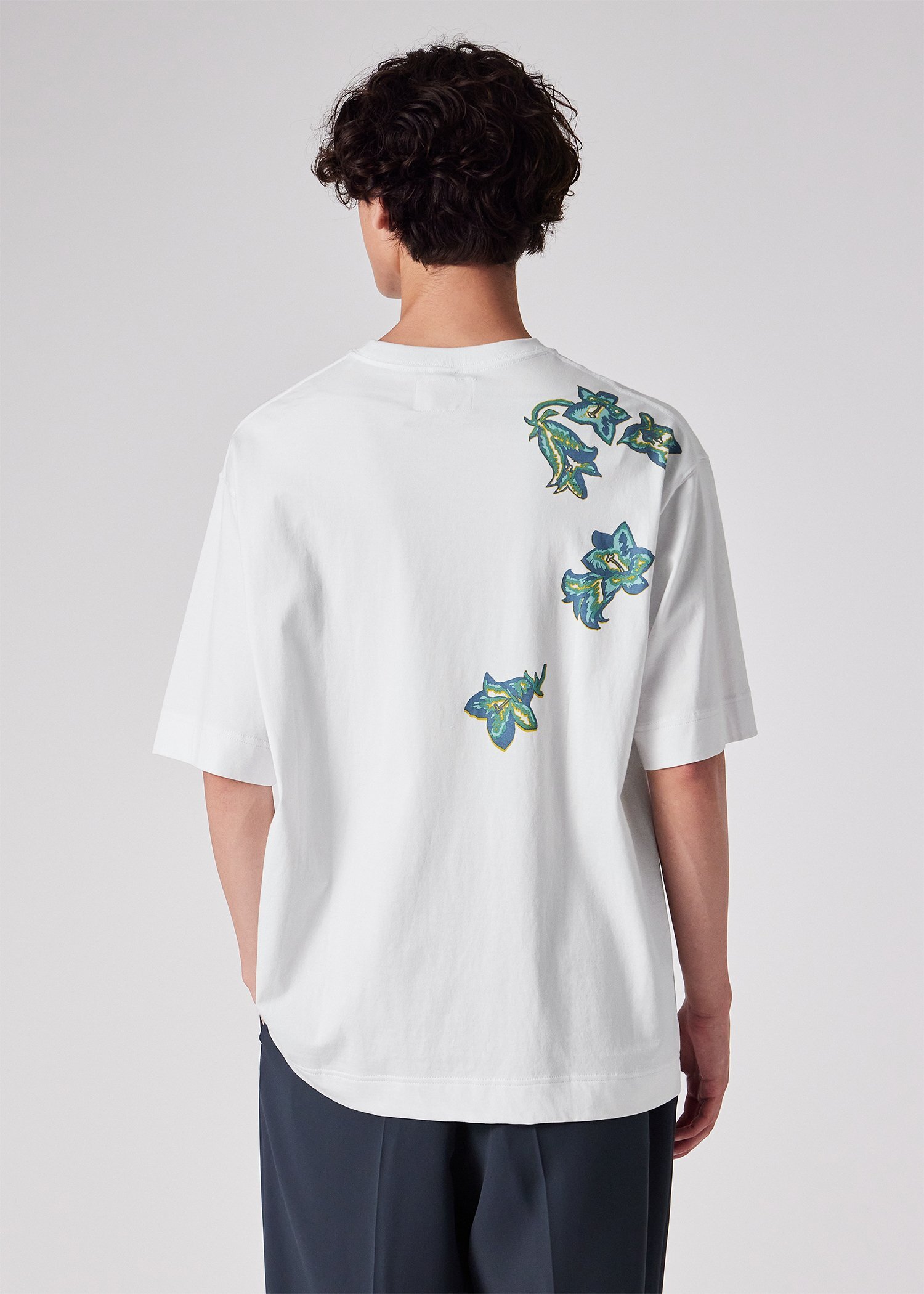 "Drawing Floral" Tシャツ